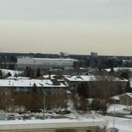 The view north from 7 West. If you squint, you can see the Telus World of Science. The view north from 7 West. If you squint, you can see the Telus World of Science.