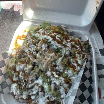 Tequileros Taqueria - Nachos with carne asada - Tacos Near Me - Elk Grove, California