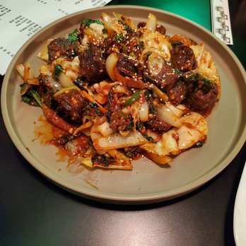 Cafe Princess Pig - Pork with Vegetables - Bars Near Me - Honolulu, Hawaii