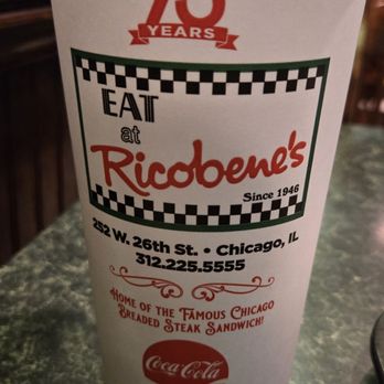 Ricobene's - Large Coke. - Italian Near Me - Chicago, Illinois Ricobene's - Large Coke. - Italian Near Me - Chicago, Illinois