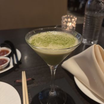 1618 Asian Fusion - Matcha Martini - Vietnamese Near Me - Austin, Texas