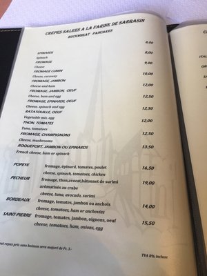 Menu photo 5 Creperie St-Pierre Geneva, GE
