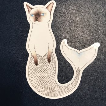Omoi Life Goods - Beautiful sticker I bought here. It was called a "purrmaid" - Cards & Stationery Near Me - Philadelphia, Pennsylvania Omoi Life Goods - Beautiful sticker I bought here. It was called a "purrmaid" - Cards & Stationery Near Me - Philadelphia, Pennsylvania