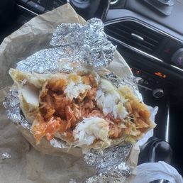 Fish burrito