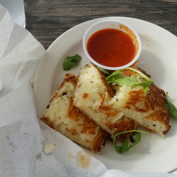 Handsome Biscuit - Hash Browns with the house sauce. - Breakfast & Brunch Near Me - Norfolk, Virginia Handsome Biscuit - Hash Browns with the house sauce. - Breakfast & Brunch Near Me - Norfolk, Virginia