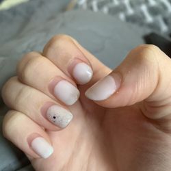 Nancy's Nails and Spa - One month after getting my nails done. Still in perfect condition.