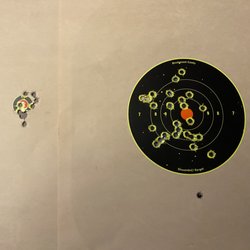 Elite Firearms Training - Will got my groupings tighter (smaller target) and 3 rounds on target in 1.04 sec