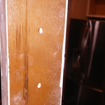 Black Pearl Custom Painting - Not taping the inside of cabinets caused drips of paint on every surface - Painters Near Me - San Antonio, Texas Black Pearl Custom Painting - Not taping the inside of cabinets caused drips of paint on every surface - Painters Near Me - San Antonio, Texas
