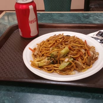 China Food Monarch - Pint Vegetable lo Mein with a can drink $6 - Chinese Near Me - Virginia Beach, Virginia