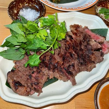 the AM-THAI Williamsburg - Wagyu crying tiger steak - Thai Near Me - Brooklyn, New York the AM-THAI Williamsburg - Wagyu crying tiger steak - Thai Near Me - Brooklyn, New York