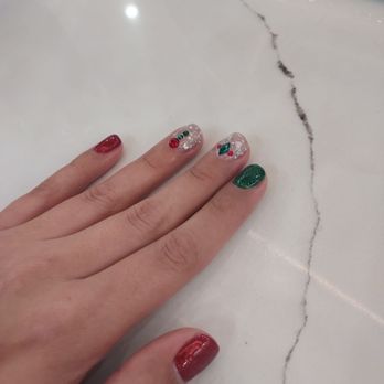 Luxe Nail Bar - Love my holiday nails! Thank you so much! I don't usually get my nails done, so this was a great treat. Ready for Christmas! - Waxing Near Me - Phoenix, Arizona Luxe Nail Bar - Love my holiday nails! Thank you so much! I don't usually get my nails done, so this was a great treat. Ready for Christmas! - Waxing Near Me - Phoenix, Arizona