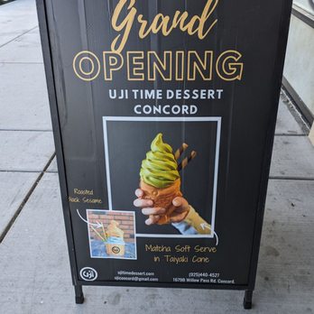 Uji Time Dessert - Ad - Desserts Near Me - Concord, California