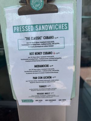 Menu photo 6 Cubatón Sandwich Shop Miami Beach, FL