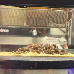 The Bourbon Steak Crepe getting prepared