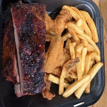 Tha Land BBQ - Combo - ribs and chicken wings - Barbeque Near Me - Cleveland, Ohio Tha Land BBQ - Combo - ribs and chicken wings - Barbeque Near Me - Cleveland, Ohio
