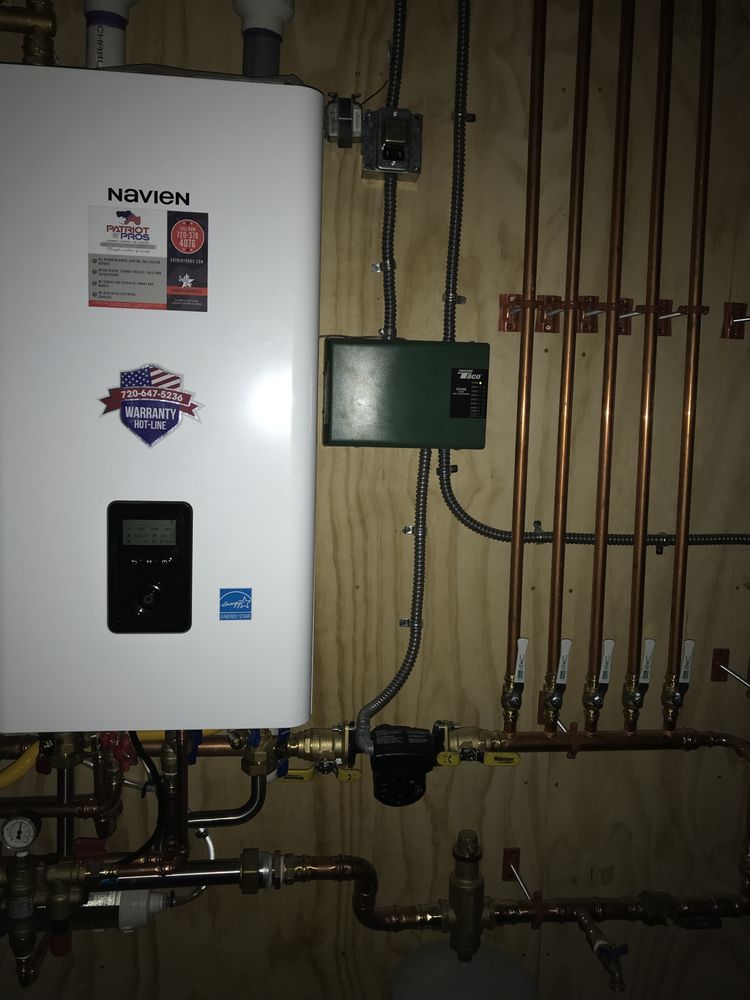 Slide of Patriot Pros Plumbing, Heating, Air & Electric