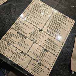 Bar Keeps Eatery and Taps - Menu