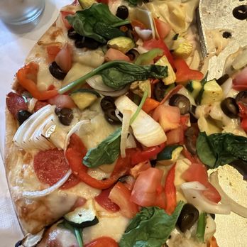 The Pasta Market - Veggie pizza with pepperoni. - Italian Near Me - San Jose, California The Pasta Market - Veggie pizza with pepperoni. - Italian Near Me - San Jose, California