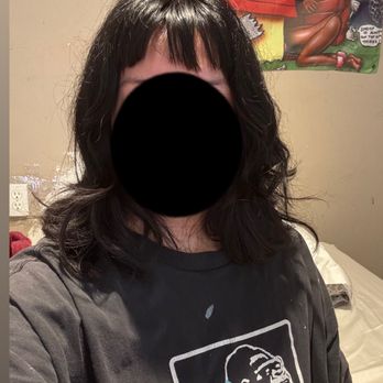 Pure Elegance Studios - the haircut she gave me (front) - Hair Salons Near Me - Los Angeles, California