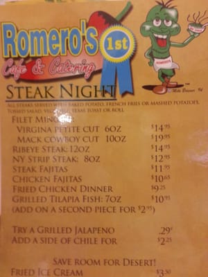 Romero's Cafe & Catering by null