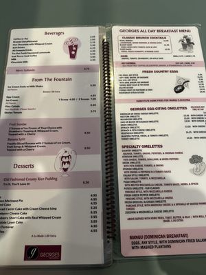 Menu photo 2 George's Restaurant Brooklyn, NY
