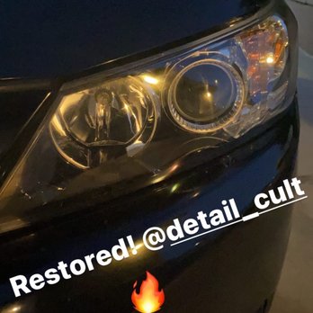 Detail Cult - Detail cult gave me a good deal on my foggy headlights. Looking brand new!!! - Auto Detailing Near Me Detail Cult - Detail cult gave me a good deal on my foggy headlights. Looking brand new!!! - Auto Detailing Near Me