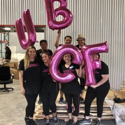 Photo of United Breast Cancer Foundation - Huntington Station, NY, US. At the end of another successful Tempurpedic Mattress Event! Go Team UBCF!