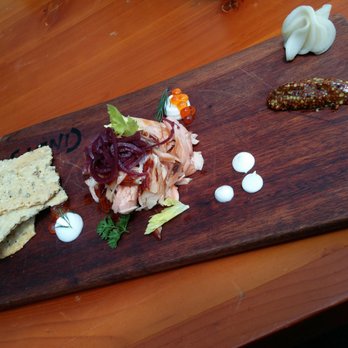 Cindy's Rooftop - smoked fish plate - New American Near Me - Chicago, Illinois Cindy's Rooftop - smoked fish plate - New American Near Me - Chicago, Illinois