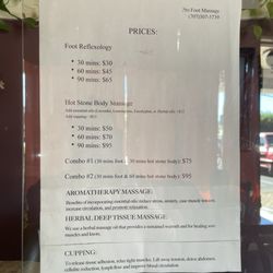 Pro Foot Massage - Current pricing.