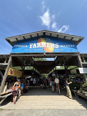 Ithaca Farmers Market by null