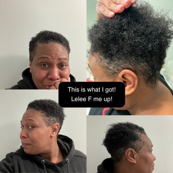 Fades And Facials Barbershop - This is what I got!
Uneven, no clean lines, f-up haircut. - Hair Salons Near Me - Suwanee, Georgia Fades And Facials Barbershop - This is what I got!
Uneven, no clean lines, f-up haircut. - Hair Salons Near Me - Suwanee, Georgia