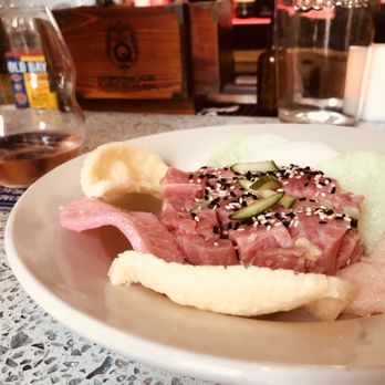 Shucks Oyster Bar - Tuna tartar, a wife favorite! - Live/Raw Food Near Me - Anderson, South Carolina Shucks Oyster Bar - Tuna tartar, a wife favorite! - Live/Raw Food Near Me - Anderson, South Carolina