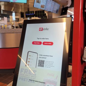QuikTrip - Food order kiosk and the kitchen in the back - Gas Stations Near Me - Parker, Colorado QuikTrip - Food order kiosk and the kitchen in the back - Gas Stations Near Me - Parker, Colorado