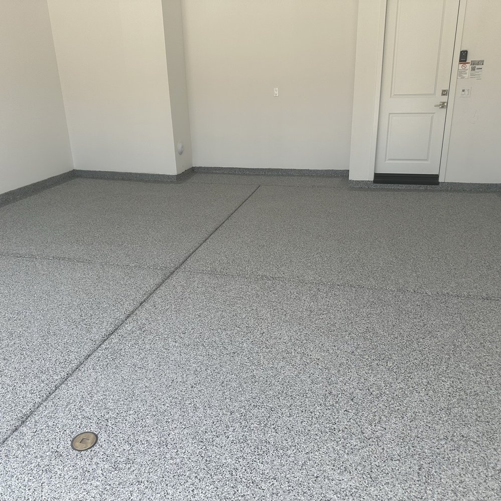 Creative Epoxy Coating - Flooring right before the polyaspartic top coating - Flooring Near Me Creative Epoxy Coating - Flooring right before the polyaspartic top coating - Flooring Near Me