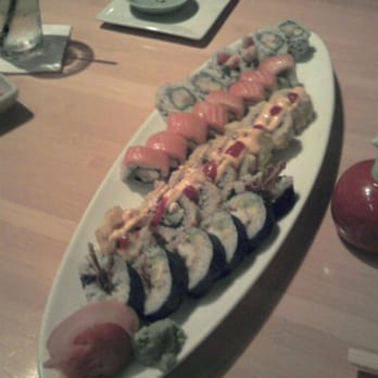 Zen Sushi - California Special, Alaskan, Spider Roll, Avocado Roll - 3 people shared, yum! - Sushi Bars Near Me - Dallas, Texas Zen Sushi - California Special, Alaskan, Spider Roll, Avocado Roll - 3 people shared, yum! - Sushi Bars Near Me - Dallas, Texas