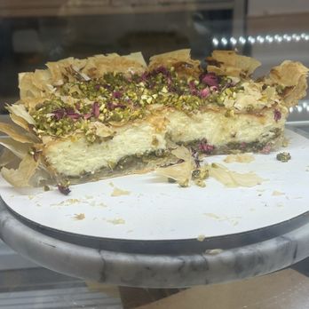 Cheminé - Homemade baklava cheesecake - Coffee & Tea Near Me - San Francisco, California Cheminé - Homemade baklava cheesecake - Coffee & Tea Near Me - San Francisco, California