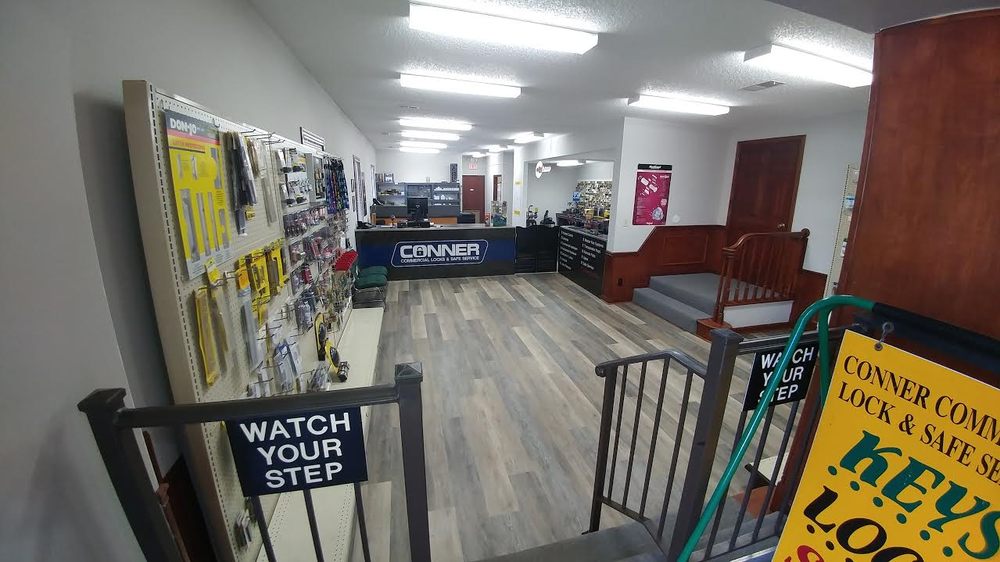 CONNER COMMERCIAL LOCK & SAFE Updated June 2024 700 N Weinbach Ave