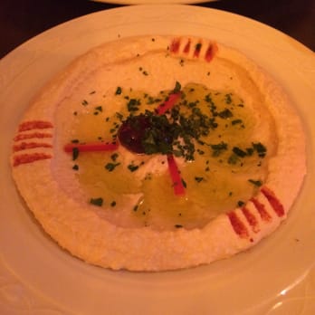 Keshk Cafe & Restaurant - Beautifully presented humus. - Mediterranean Near Me - Dublin, D