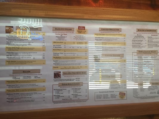 Menu photo 5 Texas Roadhouse West Monroe, LA