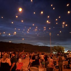 The Lights Sky Lantern Fest - floating lanterns