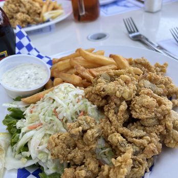 The Flying Bridge - Fried clams!! - Seafood Near Me - Falmouth, Massachusetts