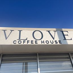 Exterior outside entrance of Vlove coffee - Front of the shop - Virginia Beach, Virginia Exterior outside entrance of Vlove coffee - Front of the shop - Virginia Beach, Virginia