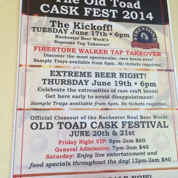 The Old Toad - Pubs Near Me - Rochester, New York The Old Toad - Pubs Near Me - Rochester, New York