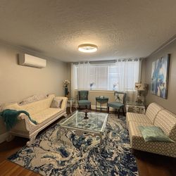 Upstairs seating room