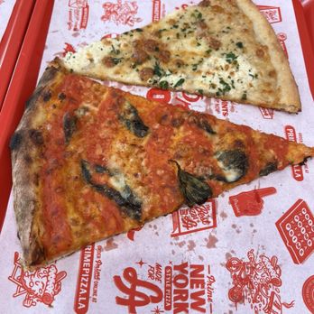 Prime Pizza - Vodka, white garlic pizza - Pizza Near Me - Los Angeles, California