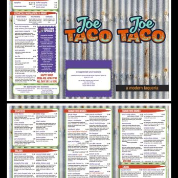 Joe Taco - Full Menu - Mexican Near Me - Canyon, Texas