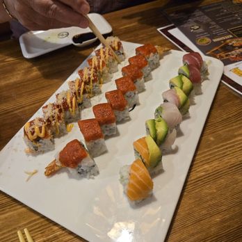 Sushi Masa - Double spicy roll, red dragon roll, rainbow roll - Sushi Bars Near Me - Metairie, Louisiana Sushi Masa - Double spicy roll, red dragon roll, rainbow roll - Sushi Bars Near Me - Metairie, Louisiana