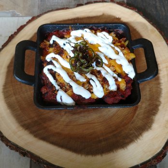 Granite Tapas & Cocktail Lounge - Chili & Cornbread Pot Pie - Tapas/Small Plates Near Me - Hooksett, New Hampshire Granite Tapas & Cocktail Lounge - Chili & Cornbread Pot Pie - Tapas/Small Plates Near Me - Hooksett, New Hampshire