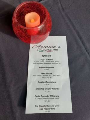 Menu photo 8 Armani's Cucina Vero Beach, FL Menu photo 8 Armani's Cucina Vero Beach, FL