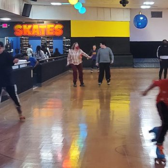 Rollhaven Skate & Fun Center - Grandma and grandson about to race! - Sporting Goods Near Me - Flint, Michigan Rollhaven Skate & Fun Center - Grandma and grandson about to race! - Sporting Goods Near Me - Flint, Michigan